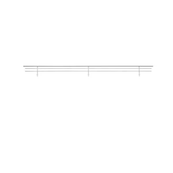 Rev-A-Shelf Closet Shoe Rail for Custom Closet Systems 1 pack, Rev-A-Shelf, Mfr#: CSR-29CR-10